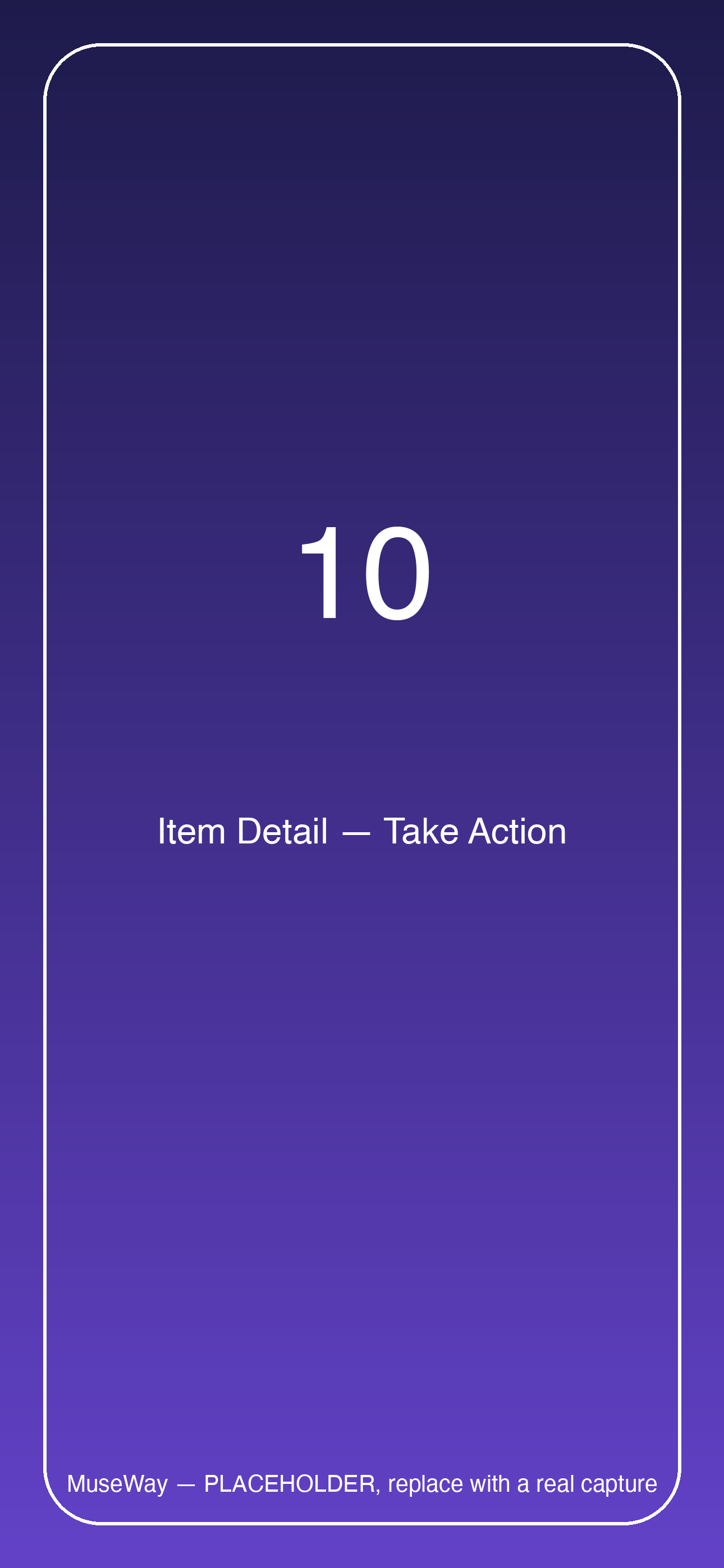 Triage item detail